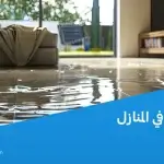 تسريب المياه في المنازل
