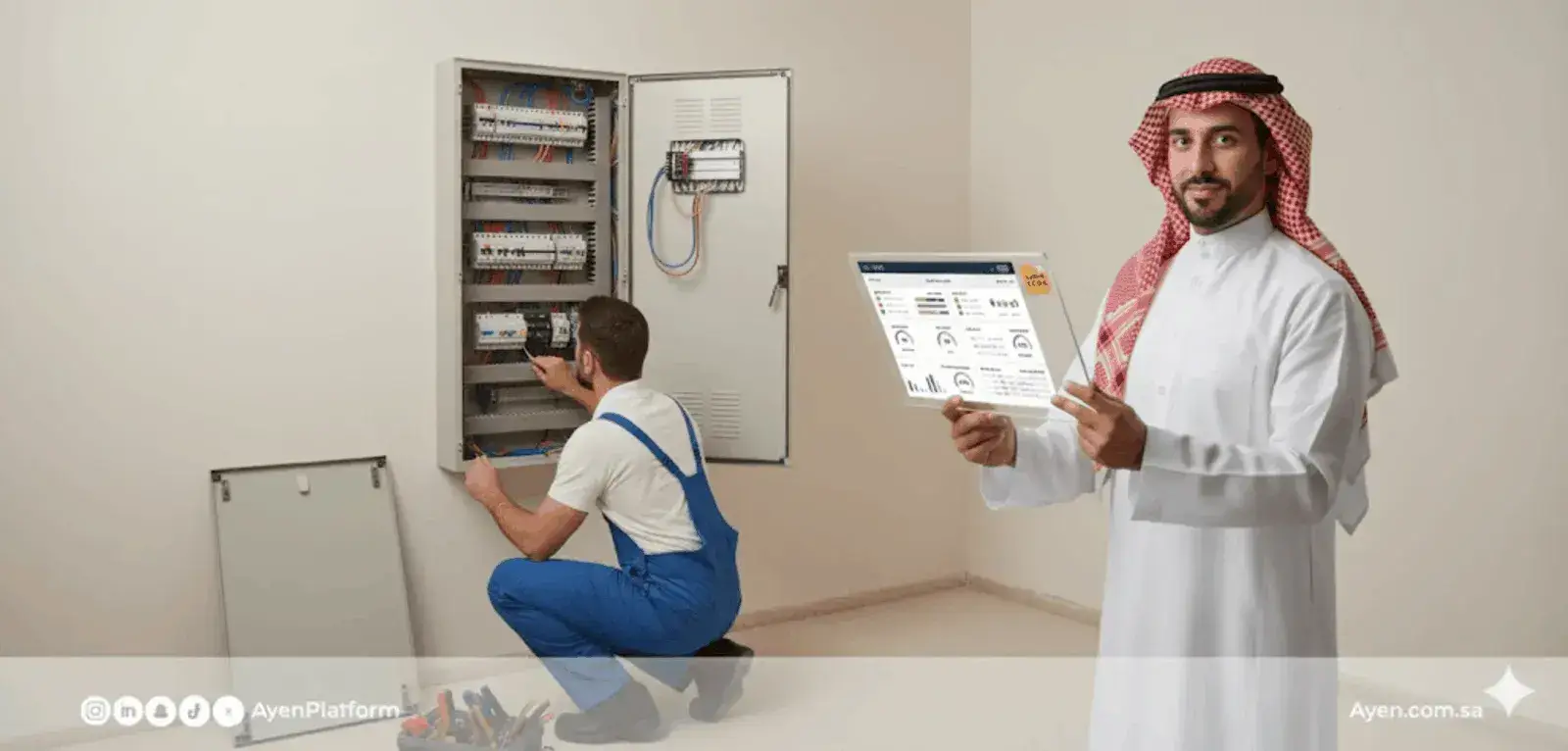 كشف كهرباء المنازل